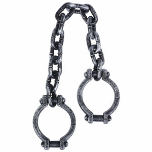 Amscan_OO Decorations - Props Shackles on Chain 87cm Each