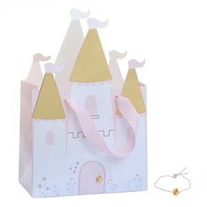 Games & Favors - Favor Boxes, Treat & Loot Bags Princess Party Castle Party Bags 25cm x 16.5cm x 5cm 5pk