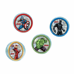 Amscan_OO Games & Favors - Favors, Activity Kit & Stickers Marvel Avengers Powers Unite Favor Bounce Balls 54mm 4pk