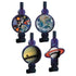 Space Blast Blowouts with Medallions 8pk