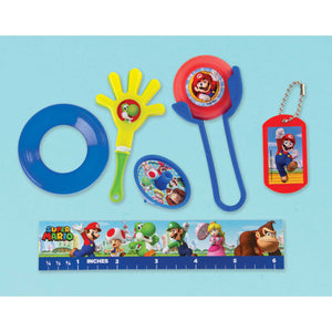 Amscan_OO Games & Favors - Favors, Activity Kit & Stickers Super Mario Brothers Mega Mix Favors Value Pack 48pk