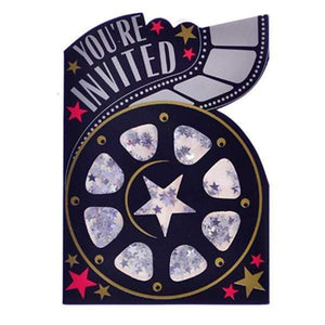 Amscan_OO Games & Favors - Invitations & Thank You Cards Hollywood Razzle Dazzle Invitations 8pk