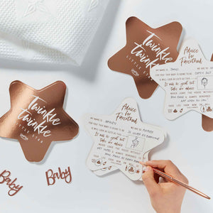 Amscan_OO Games & Favors - Invitations & Thank You Cards Twinkle Twinkle Advice Cards 10pk