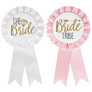 Amscan_OO Games & Favors - Medals, Ribbons & Trophy Bachelorette Award Ribbons 8Pk