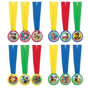 Amscan_OO Games & Favors - Medals, Ribbons & Trophy Paw Patrol Mini Award Medal 12pk