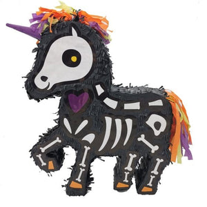 Games & Favors - Pinatas & Party Game Day at the Dead Unicorn 2D Shape Pinata 47cm x 40cm x 8.5cm Each