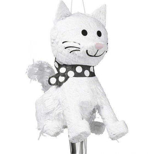 Amscan_OO Games & Favors - Pinatas & Party Game Purrfect Party Cat 3D Shape Pull String Pinata Each