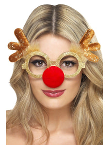 Glasses & Sunnies Reindeer Comedy Specs