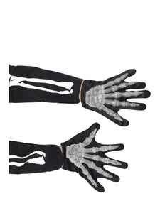 Gloves - Short Gloves Kids Skeleton Gloves