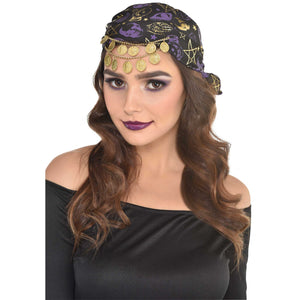 Amscan_OO Hats & Headwear - Bandanas Fortune Teller Headwrap Each