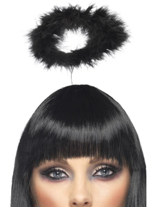 Hats & Headwear - Halos, Crown & Tiara Marabou Angels Halo