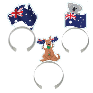 Hats & Headwear - Headbands & Boppers Flag Headbands Australia