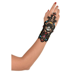 Amscan_OO Jewellery Day Of The Dead Hand Bracelet with Ring Each