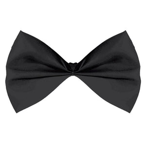 Amscan_OO Suspenders, Ties & Belts - Bow Ties Black Bowtie 8cm x 15cm Each