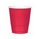 Amscan_OO Tableware - Cups Apple Red Clear Premium Plastic Cups 355ml 20pk