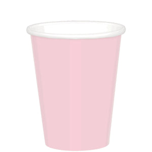 Amscan_OO Tableware - Cups Blush Pink Bright Pink Paper Cups 266ml 20pk