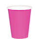 Amscan_OO Tableware - Cups Bright Pink Bright Pink Paper Cups 266ml 20pk