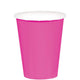 Amscan_OO Tableware - Cups Bright Pink Orange Paper Cups 266ml 20pk