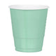 Amscan_OO Tableware - Cups Cool Mint Jet Black Premium Plastic Cups 355ml 20pk