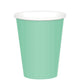 Amscan_OO Tableware - Cups Cool Mint Robin's Egg Blue Paper Cups 266ml 20pk