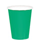 Amscan_OO Tableware - Cups Festive Green Orange Paper Cups 266ml 20pk