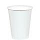 Amscan_OO Tableware - Cups Frosty White Blush Pink Paper Cups 266ml 20pk