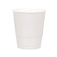 Amscan_OO Tableware - Cups Frosty White Clear Premium Plastic Cups 355ml 20pk