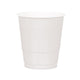 Amscan_OO Tableware - Cups Frosty White Festive Green Premium Plastic Cups 355ml 20pk