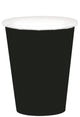 Amscan_OO Tableware - Cups Jet Black Festive Green Paper Cups 266ml 20pk