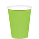 Amscan_OO Tableware - Cups Kiwi Orange Paper Cups 266ml 20pk