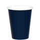 Amscan_OO Tableware - Cups Navy Blush Pink Paper Cups 266ml 20pk