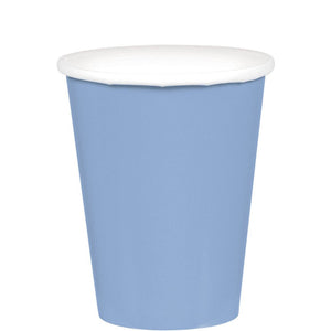 Amscan_OO Tableware - Cups Pastel Blue Blush Pink Paper Cups 266ml 20pk