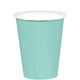 Amscan_OO Tableware - Cups Robin's Egg Blue Apple Red Paper Cups 266ml 20pk