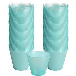 Amscan_OO Tableware - Cups Robin's Egg Blue Robin's Egg Blue Plastic Tumbler 266ml 72pk