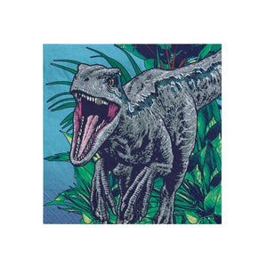 Tableware - Napkins Jurassic Into The Wild Beverage Napkins 16pk