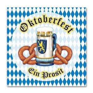 Amscan_OO Tableware - Napkins Oktoberfest Lunch Napkins 33cm 16pk