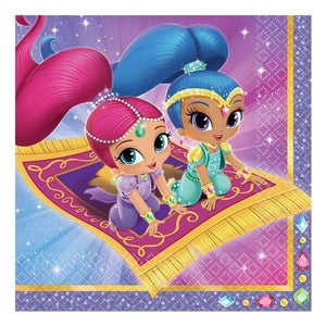 Amscan_OO Tableware - Napkins Shimmer and Shine Lunch Napkins 33cm 16pk