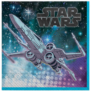 Amscan_OO Tableware - Napkins Star Wars Galaxy Lunch Napkins 16pk