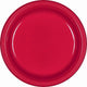 Amscan_OO Tableware - Plates Apple Red Bright Pink Lunch Plastic Plates 23cm 20pk