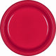 Amscan_OO Tableware - Plates Apple Red Festive Green Lunch Plastic Plates 23cm 20pk