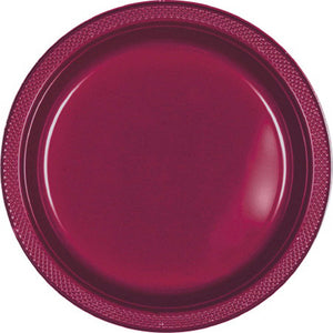 Amscan_OO Tableware - Plates Berry Bright Pink Lunch Plastic Plates 23cm 20pk