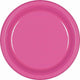 Amscan_OO Tableware - Plates Bright Pink Bright Pink Lunch Plastic Plates 23cm 20pk