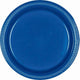 Amscan_OO Tableware - Plates Bright Royal Blue Bright Pink Lunch Plastic Plates 23cm 20pk