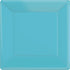 Caribbean Blue NPC Square Paper Plates FSC 17cm 20pk