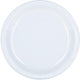 Amscan_OO Tableware - Plates Clear New Pink Lunch Plastic Plates 23cm 20pk
