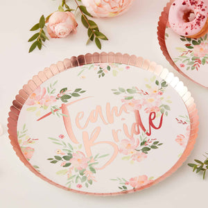 Amscan_OO Tableware - Plates Floral Hen Party Paper Plates 24cm 8pk