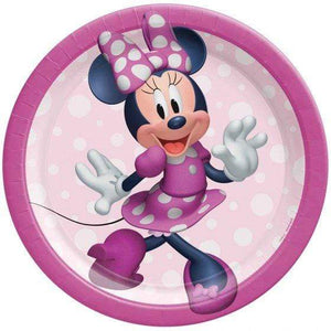 Amscan_OO Tableware - Plates Minnie Mouse Forever Round Plates 17cm  8pk