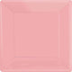 Amscan_OO Tableware - Plates New Pink Bright Pink Square Dessert Paper Plates 17cm 20pk
