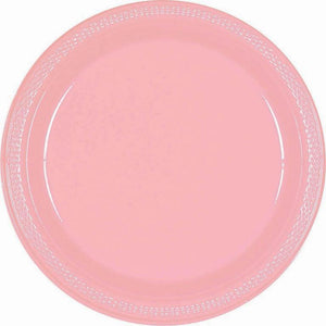 Amscan_OO Tableware - Plates New Pink New Pink Lunch Plastic Plates 23cm 20pk
