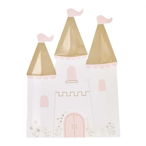 Tableware - Plates Princess Party Castle Paper Plates NPC 21cm x 14cm 8pk